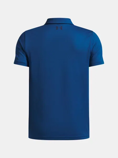 Tricou polo copii Under Armour albastru
