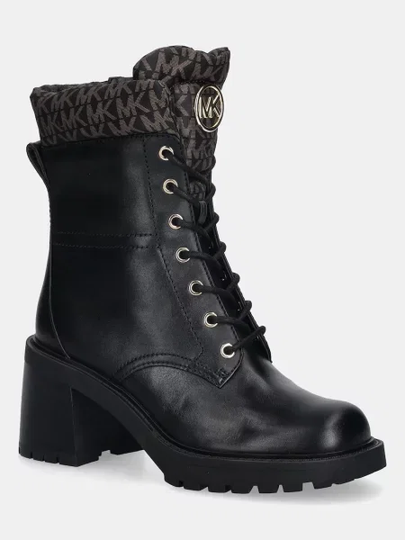 Кожени боти MICHAEL Michael Kors Cade черно