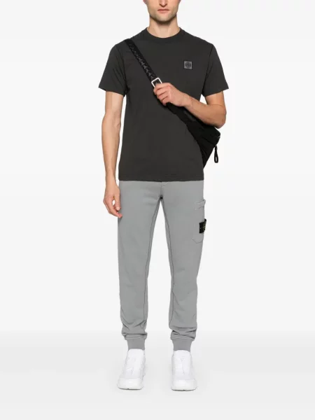 Marškinėliai Stone Island akmenys pilka