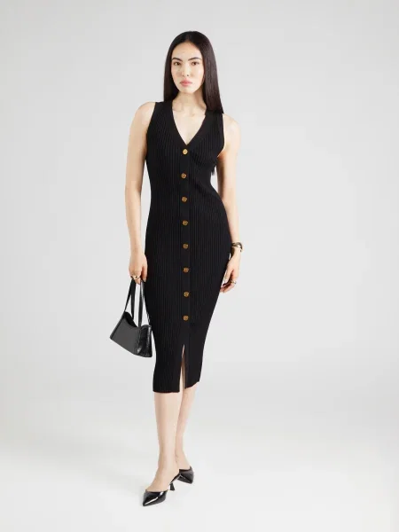 MICHAEL Michael Kors Rochie tricotată negru