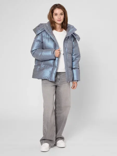 Пуховик PRPY темно-сірий сірий