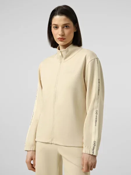 Кофта молочний поліестер/бавовна