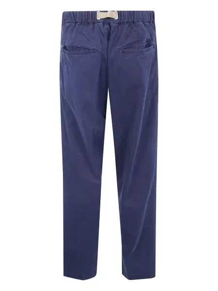 Pantaloni White Sand cu cataramă alb