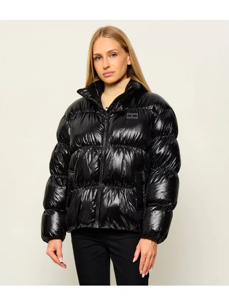 Kabát Tommy Jeans fekete