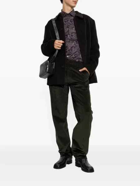 Cămașă Etro cu model paisley violet