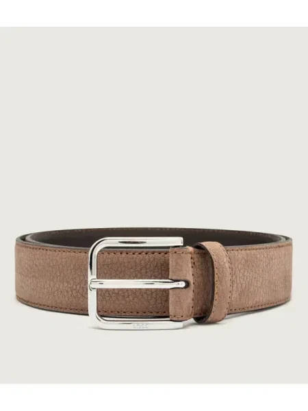 BOSS BLACK De piele negru
