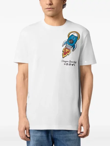 Tričko Philipp Plein biela