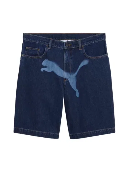 Krótkie szorty jeansowe Puma niebieskie