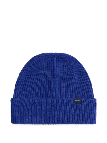 Căciulă Woolrich tricotate albastru