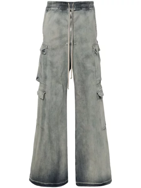 Pantaloni cargo Rick Owens Drkshdw albastru