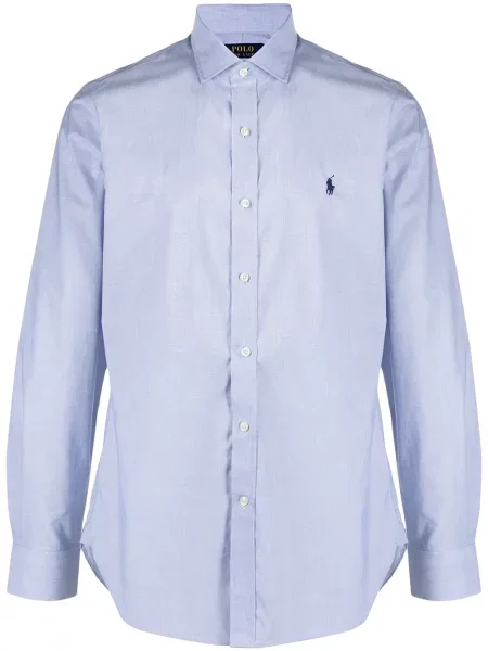 Hímzett ing Polo Ralph Lauren kék