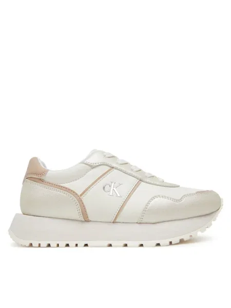 Tenisky Calvin Klein Jeans béžová