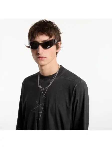 Tricou Rick Owens DRKSHDW Jumbo Ss T-Shirt Faded Black/ Silver XS negru