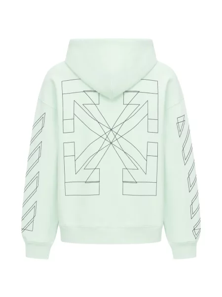 Hanorac cu glugă Off-white alb