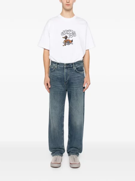 Scurt tricou Carhartt Wip alb