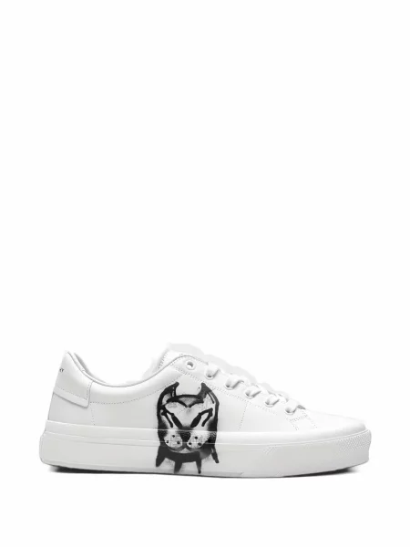 Sneakerși Givenchy cu imagine alb