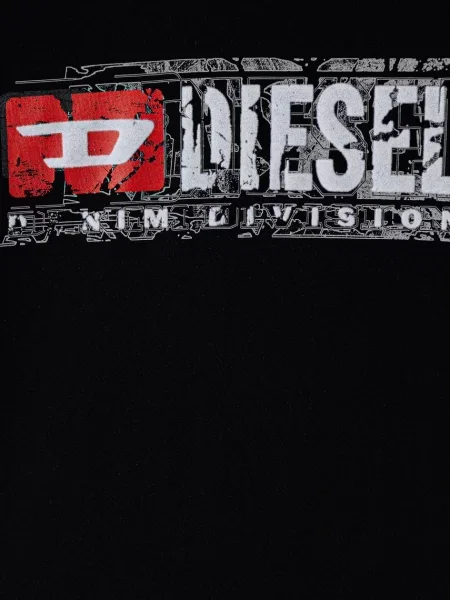 Diesel gyerek póló TLOMIX T-SHIRT fekete