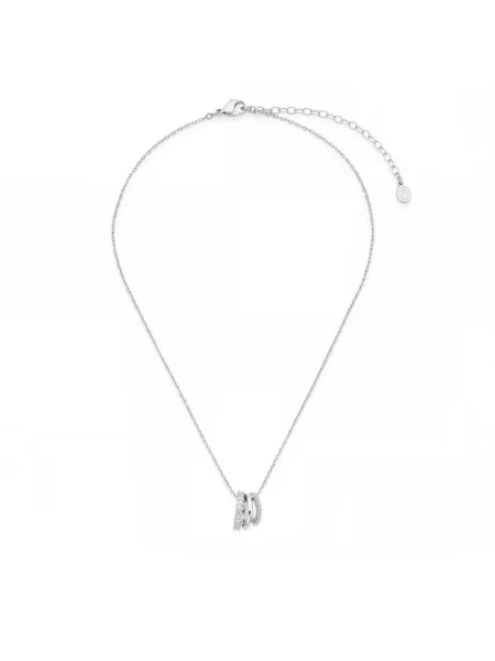 Palton Swarovski transparente argintiu
