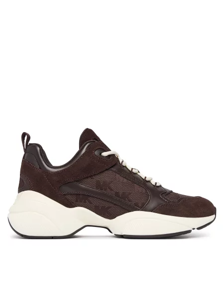 Sneakers MICHAEL Michael Kors închis maro