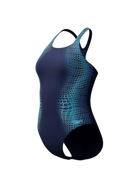 Strój kąpielowy jednoczęściowy na basen Speedo Digital Medalist czarny
