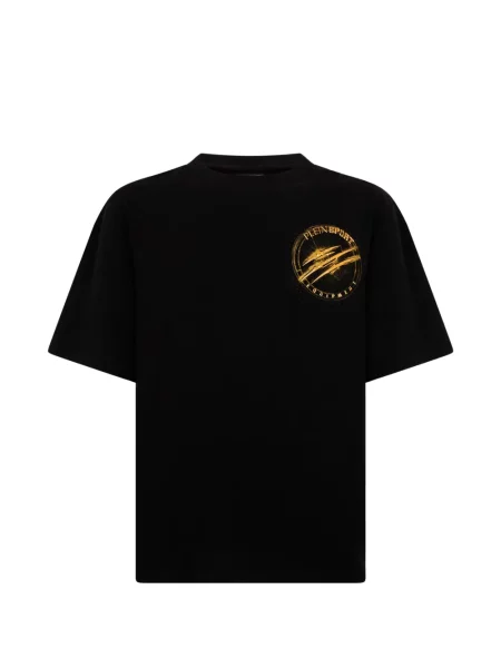 Tricou Plein Sport cu imagine cu decolteu rotund negru