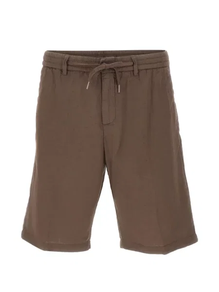 Pantaloni scurți Perfection cu cordon maro