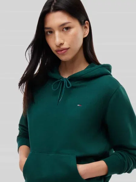 Bluza z kapturem o kroju regular fit z subtelnym wyhaftowanym logo Tommy Jeans