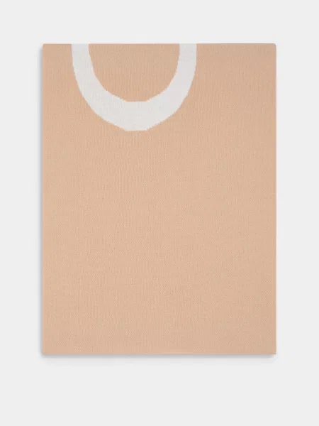 PINKO Шарф Гірчичний Хутро/поліестер