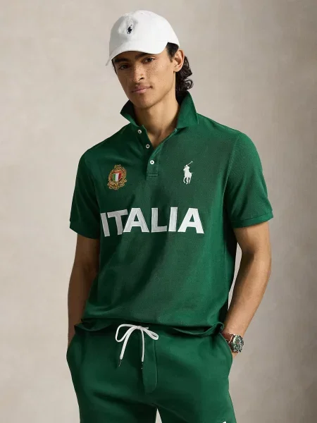 Polo Ralph Lauren Tričko jedľová biela