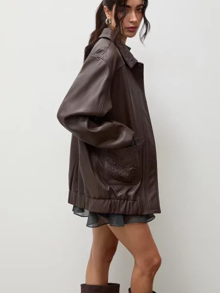 Кожаная куртка Answear.lab