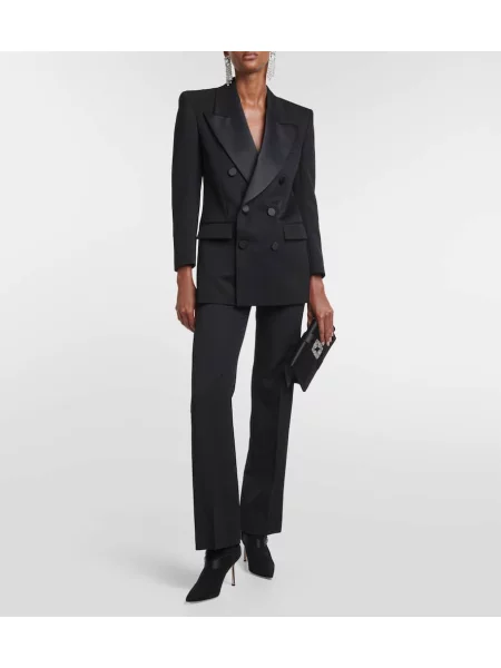 Cizme scurte Manolo Blahnik din piele de căprioară negru