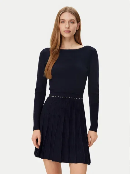 Morgan Rochie tricotată Bleumarin