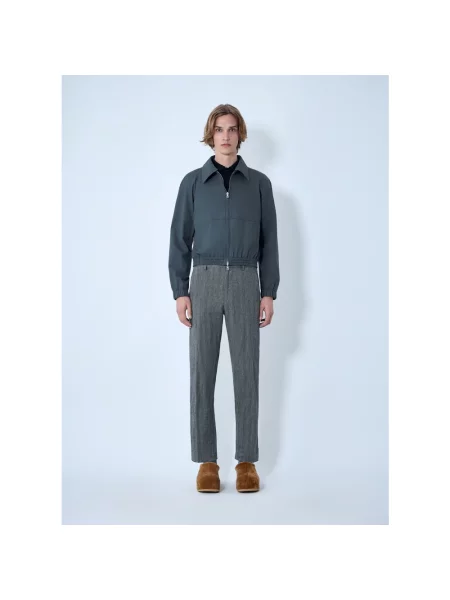Kurtka Dries Van Noten dwustronna szara