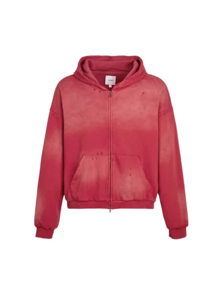 Bluza z kapturem Found z kapturem czerwona