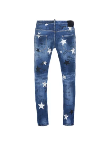 Jeansy Dsquared2 klasyczne niebieskie
