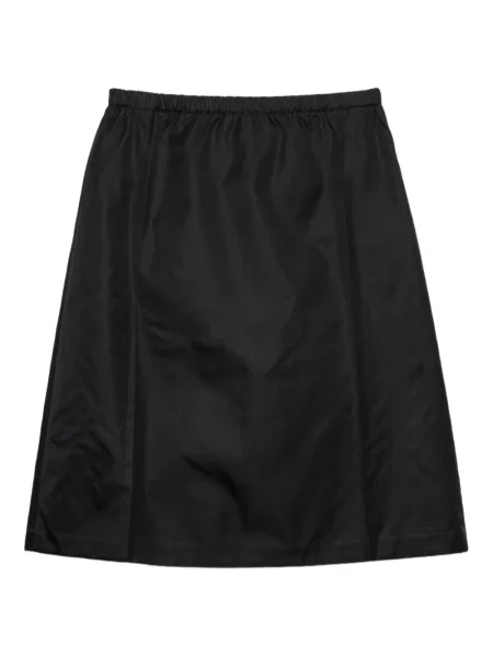 Fustă Prada cu talie joasă negru
