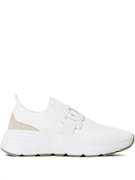 Sneakerși Twinset plasă alb