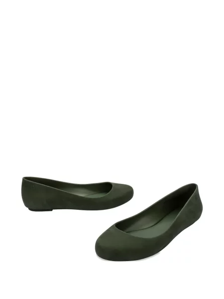 Balerini Melissa de catifea verde