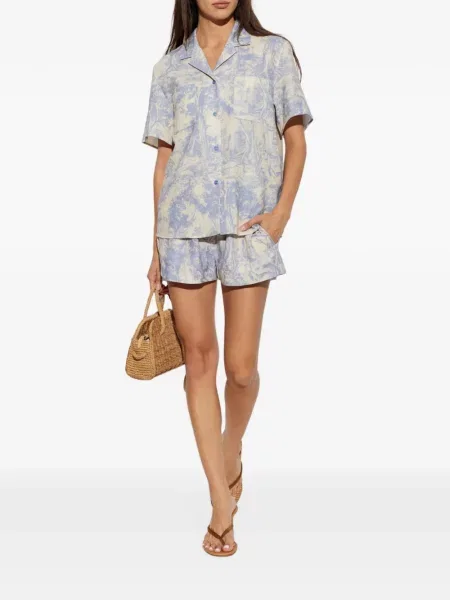 Cămașă Off-white cu imagine alb