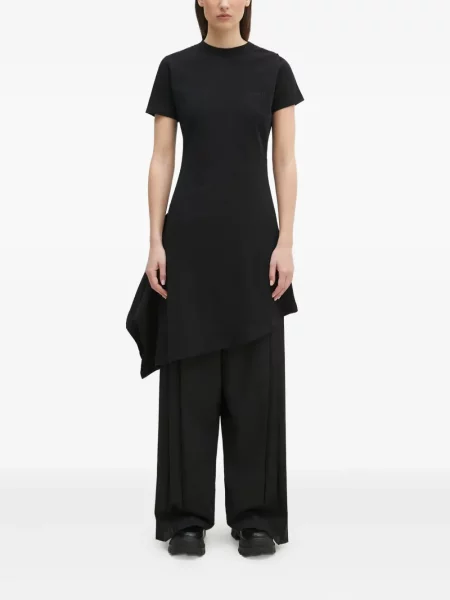 Rochie Vetements plisată de costum negru