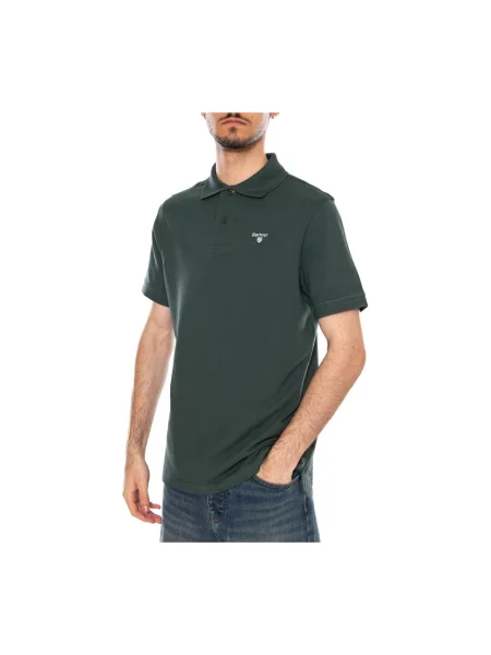 Barbour polo Tartan Pique Polo zielona