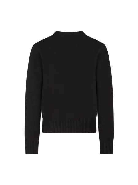 Sweter Ami Paris czarny