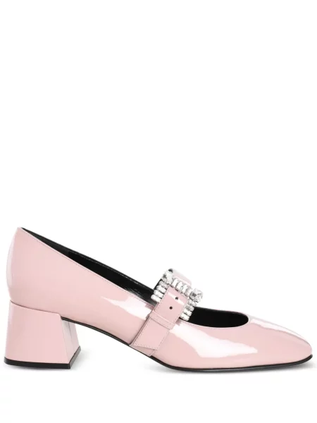 Pantofi cu toc Sergio Rossi roz