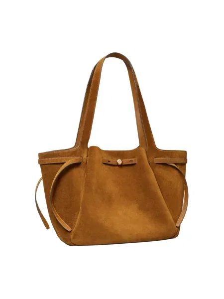 Shopperka Tory Burch brązowa
