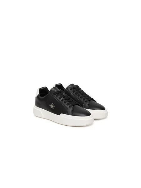Laisvalaikio batai Calvin Klein Chunky Cupsole Laceup Lth Ml juoda