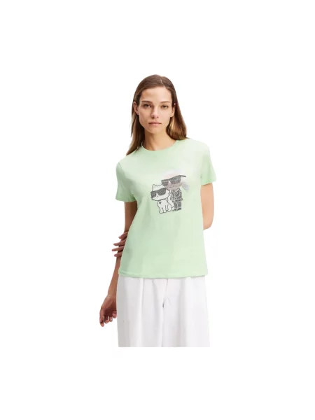Karl Lagerfeld t-shirt zielony