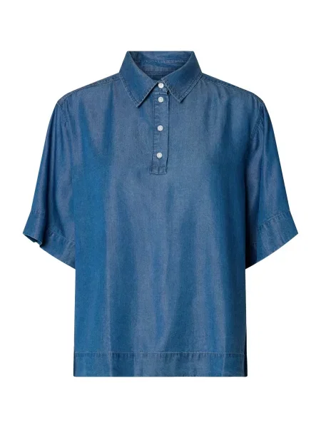 SELECTED Bluză SLFJANNA denim albastru