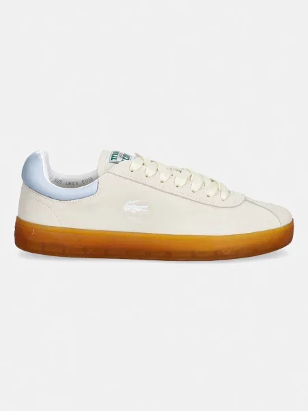 Lacoste Baseshot Sneakers semiš superge bež