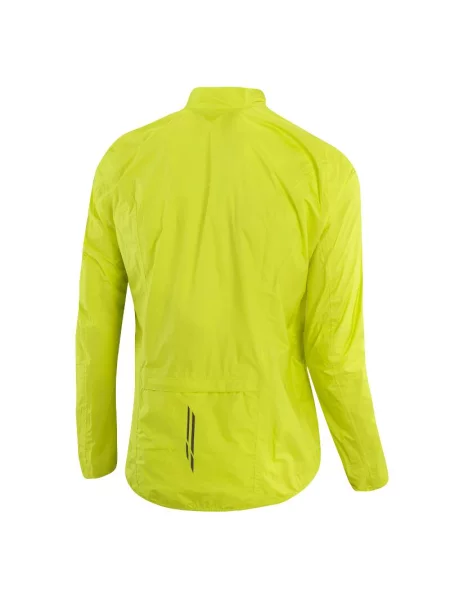 Kurtka rowerowa z długim rękawem M Bike Jacket WPM Pocket żółta