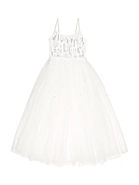 Φόρεμα Tutu Du Monde λευκό